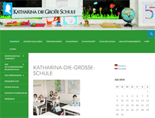 Tablet Screenshot of katharina-schule.de